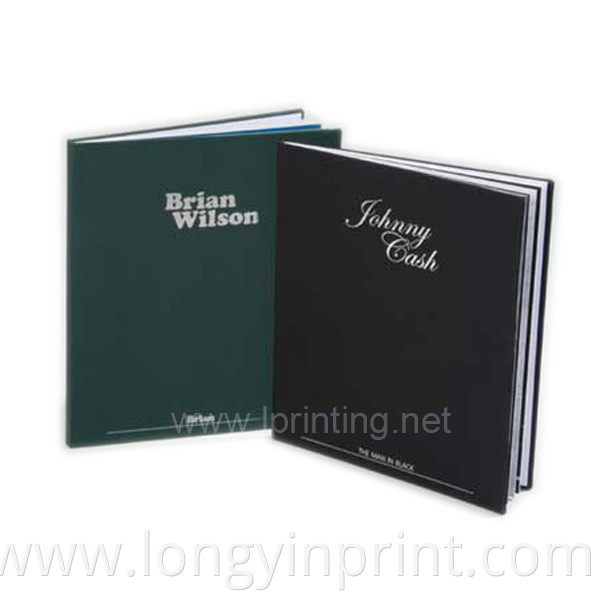 Professional fine small size hard cover book printing